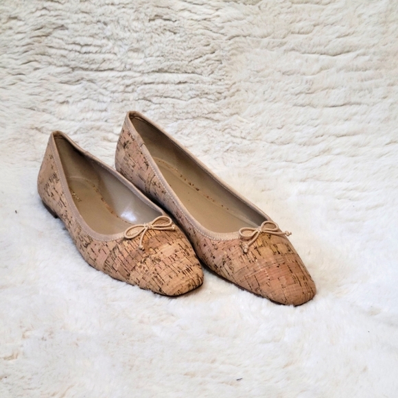 Ann Taylor Shoes - Ann Taylor Cork Ballet Flats